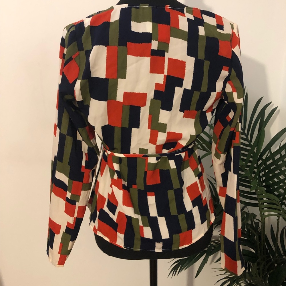 Color block blouse - Picture 2 of 3
